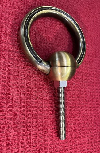 Brass monument ring - ring, handle